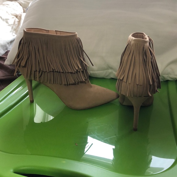 Fringe ankle boot heels - Picture 3 of 10